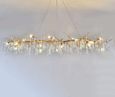 Lio Linear Organic Branch  Chandelier